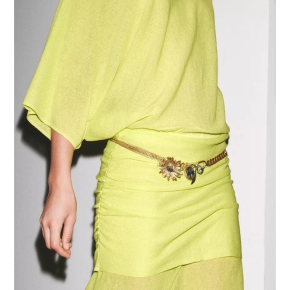 Zara Charm Metal Belt - Picture 2 of 3